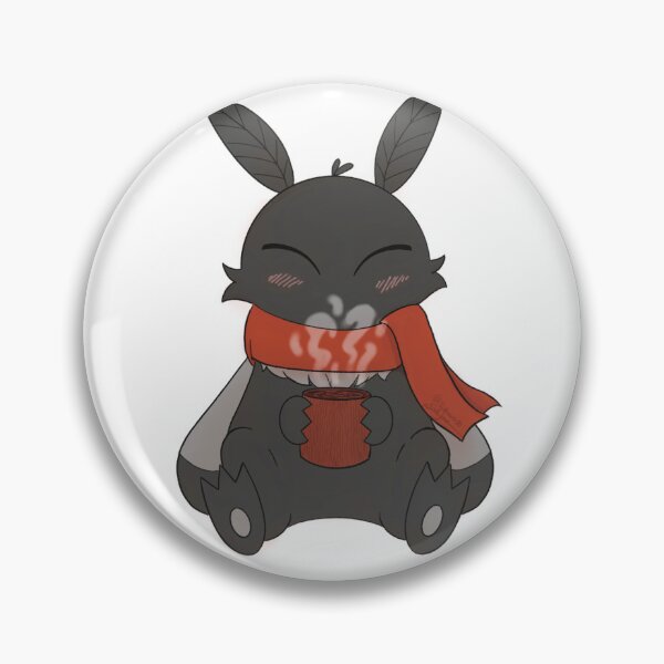 Item preview, Mothman tea time (no background) designed and sold by SarahJArtworks.