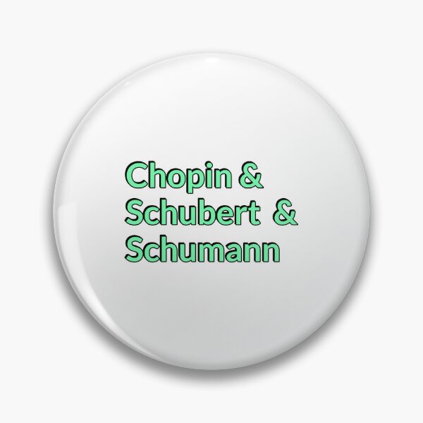 Item preview, Classical music composers - Schubert Schumann Chopin designed and sold by Inspirationmotivation.