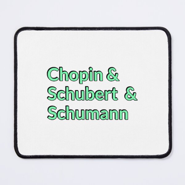 Item preview, Classical music composers - Schubert Schumann Chopin designed and sold by Inspirationmotivation.
