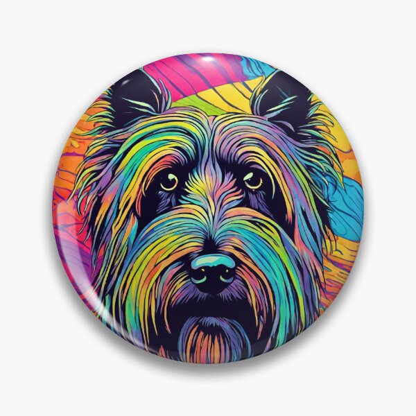 Item preview, Psychedelic Skye Terrier designed and sold by Fredster1966.