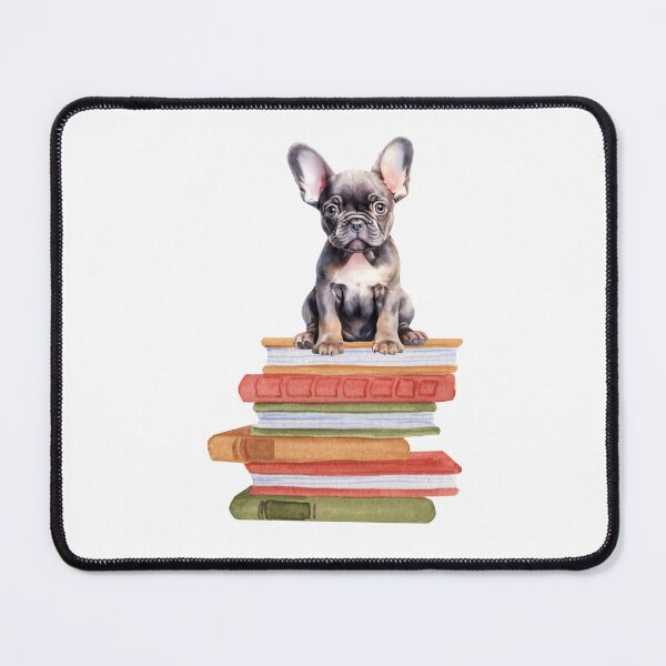 Item preview, French Bulldog Puppy And Books designed and sold by TheAnimalZ00.