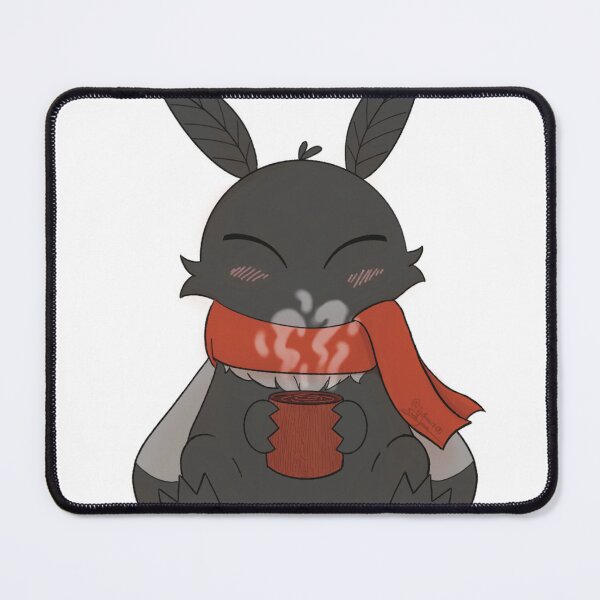 Item preview, Mothman tea time (no background) designed and sold by SarahJArtworks.