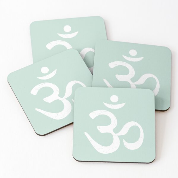 Item preview, OM Bija - Mint + Snow designed and sold by Irene Estelle.