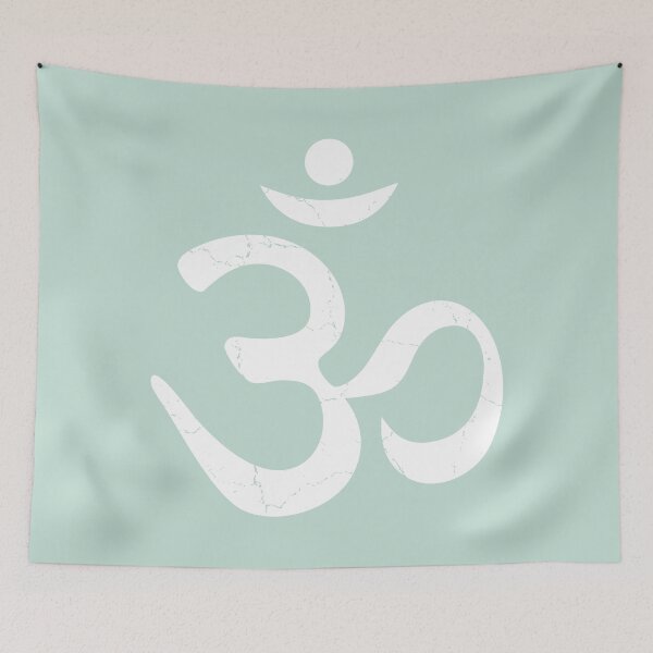 Item preview, OM Bija - Mint + Snow designed and sold by Irene Estelle.