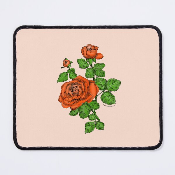 Item preview, Orange High-Centered Rose Bloom Double 16-25 Petals In 3+ Rows designed and sold by Rachael Taylor.