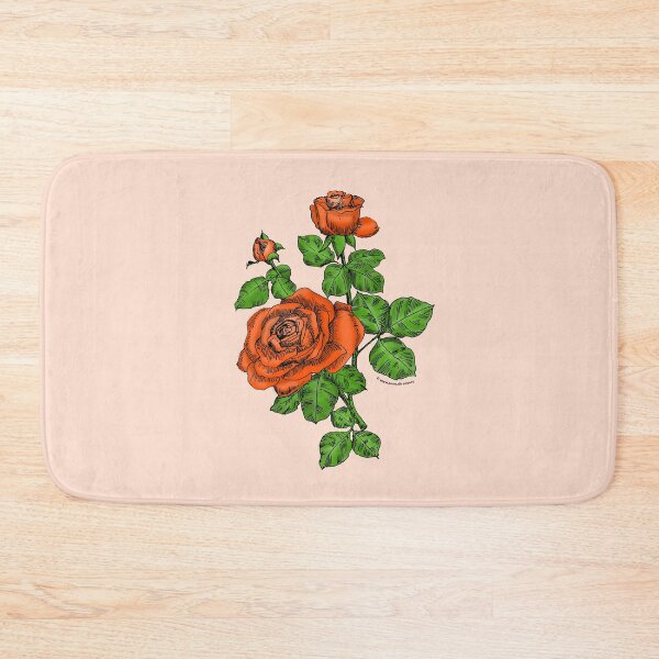 Item preview, Orange High-Centered Rose Bloom Double 16-25 Petals In 3+ Rows designed and sold by Rachael Taylor.