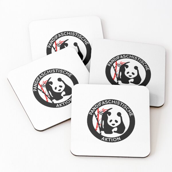Aperçu de l'œuvre Action pandifasciste – Antifa Panda créée et vendue par angrycatStudio.