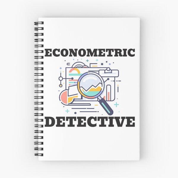 Artikelvorschau, Econometrics Detective Stats Economy entworfen und verkauft von Leonardo Palumbo.