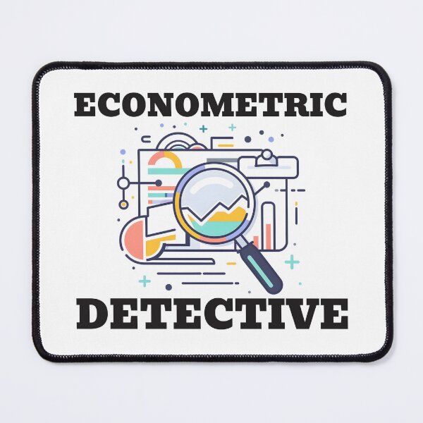 Item preview, Econometrics Detective Stats Economy designed and sold by Leonardo Palumbo.
