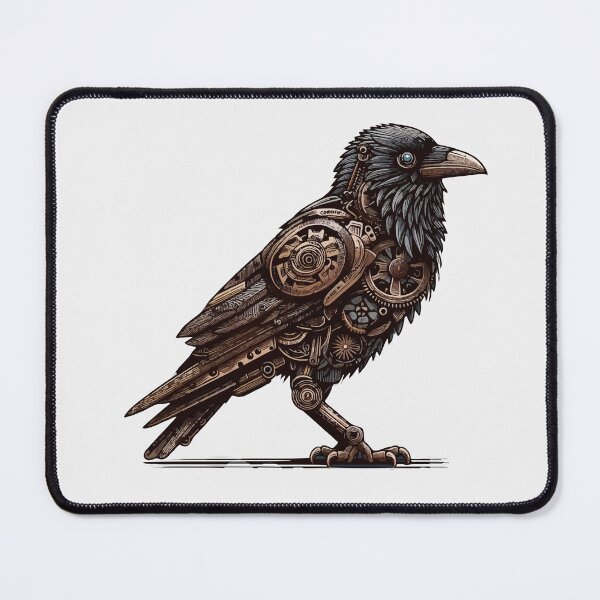 Item preview, Mechanical Crow designed and sold by DesignAFind.