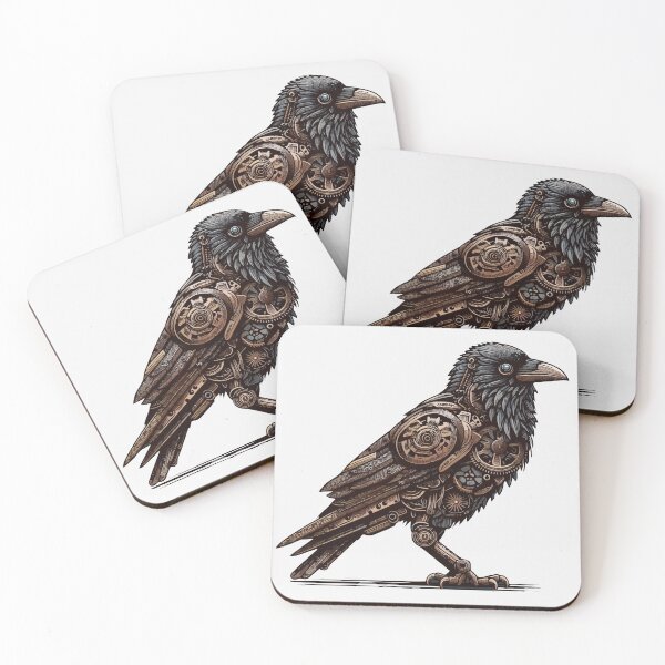 Item preview, Mechanical Crow designed and sold by DesignAFind.