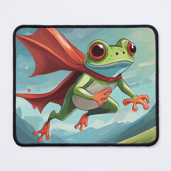 Item preview, Superhero Frog designed and sold by omerfdln34.