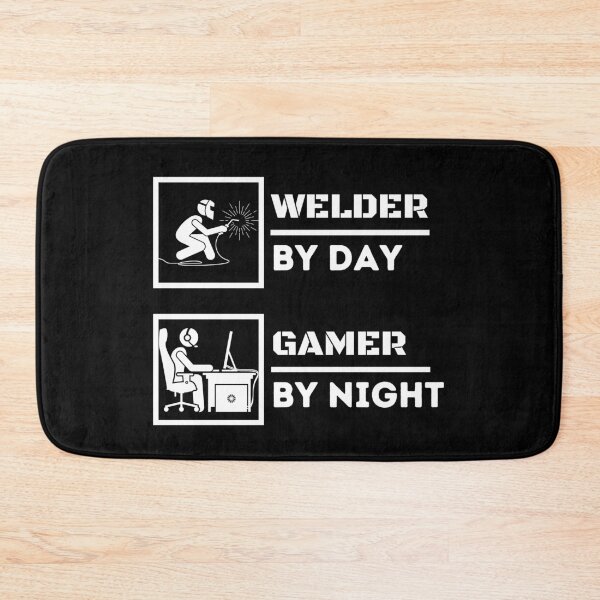 Item preview, Welder By Day Gamer By Night designed and sold by Dailey-FS.