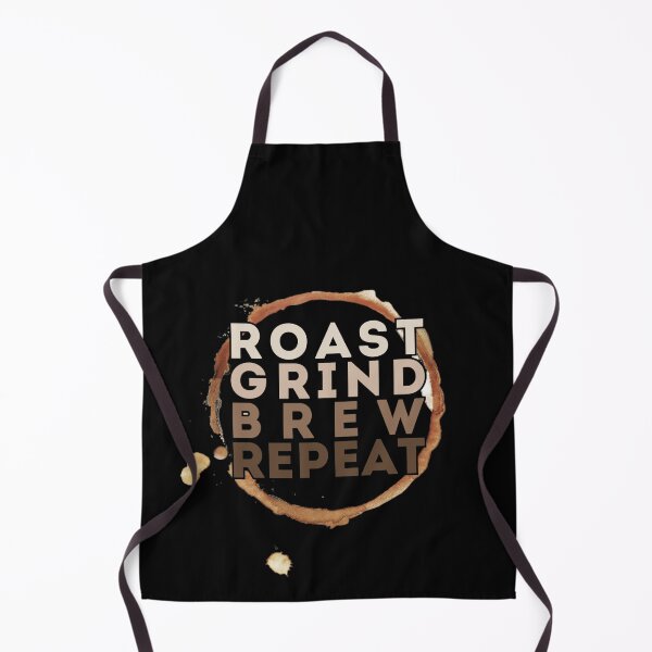 Item preview, Roast, grind, brew, repeat. designed and sold by ParenthoodPuns.
