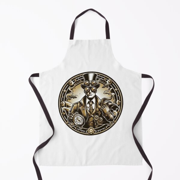 Item preview, Steampunk Victorian Man (White Background) designed and sold by MusesWhispers.