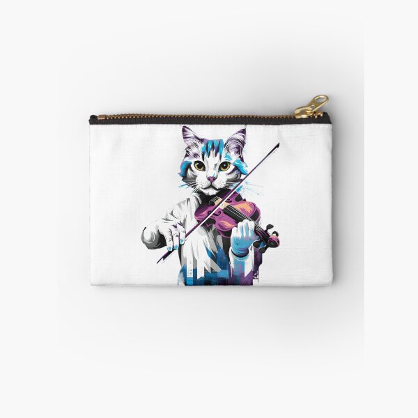 Item preview, Cat playing the violin designed and sold by Tajdi.