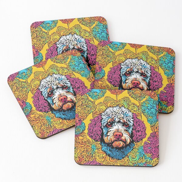 Item preview, Psychedelic Lagotto Romagnolo designed and sold by Fredster1966.