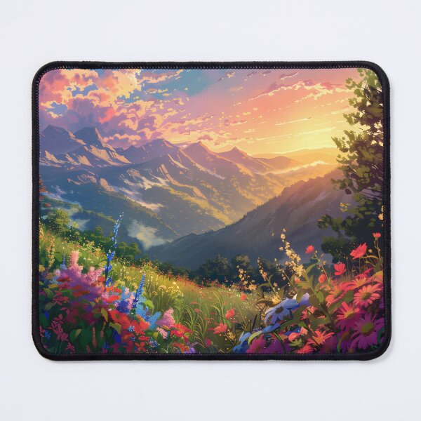 Item preview, Valley under sunrise designed and sold by sakurashorty.