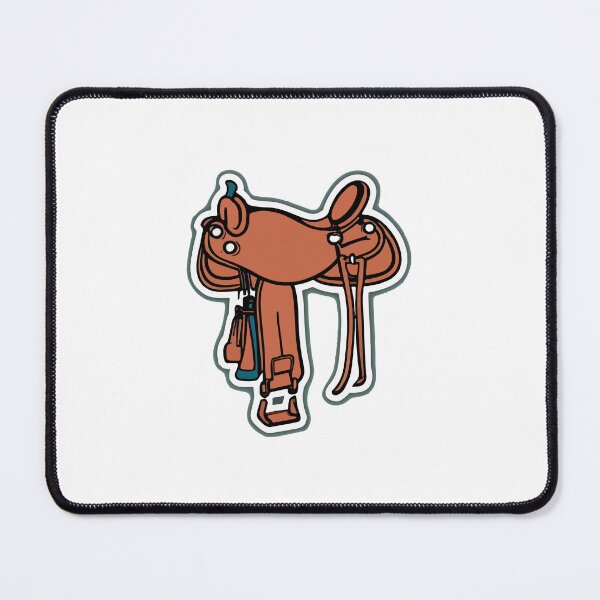 Item preview, Western Saddle Rodeo Artwork designed and sold by NiftyWrx.