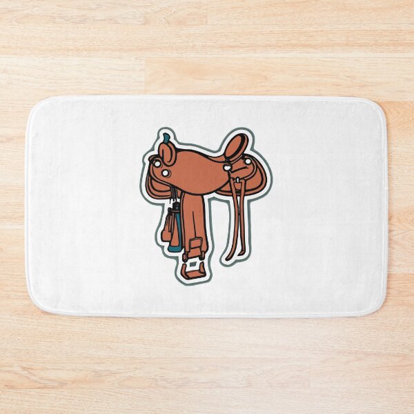 Item preview, Western Saddle Rodeo Artwork designed and sold by NiftyWrx.