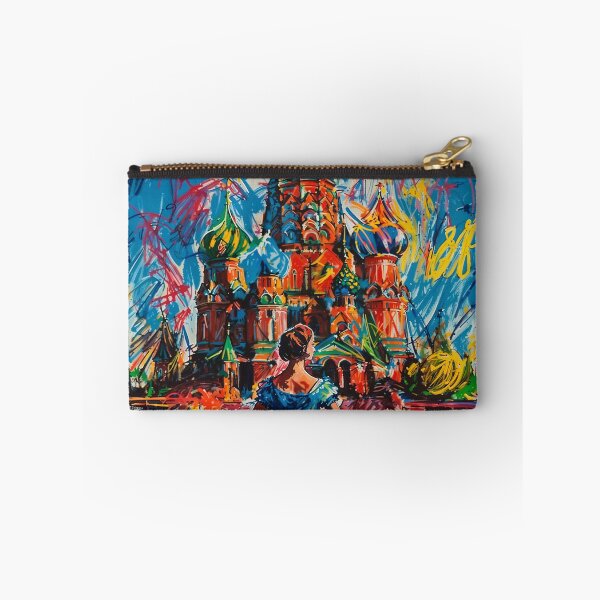 Item preview, Abstract Russian Artwork - Saint Basil's Cathedral and Ballet designed and sold by feether-store.