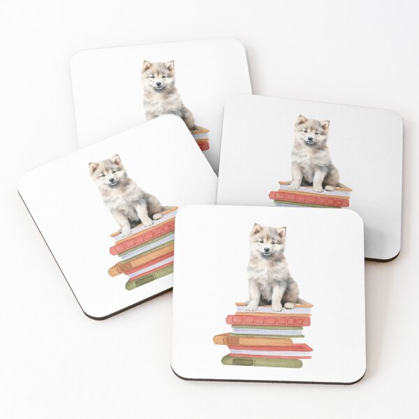 Item preview, Greenland Puppy And Books designed and sold by TheAnimalZ00.