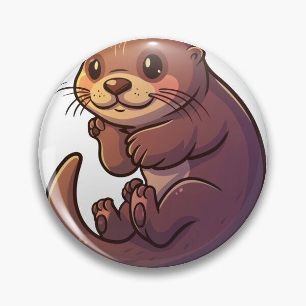 Item preview, Cute Otter Sticker designed and sold by Cammyjams02.