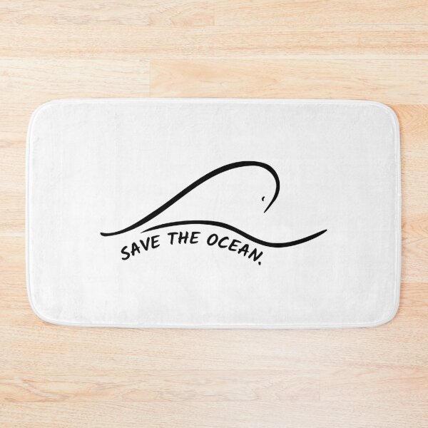 Item preview, Save the oceans whale designed and sold by angrycatStudio.