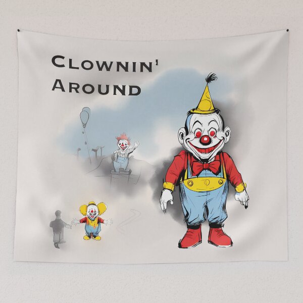 Item preview, Retro Clownin designed and sold by @ndrys.