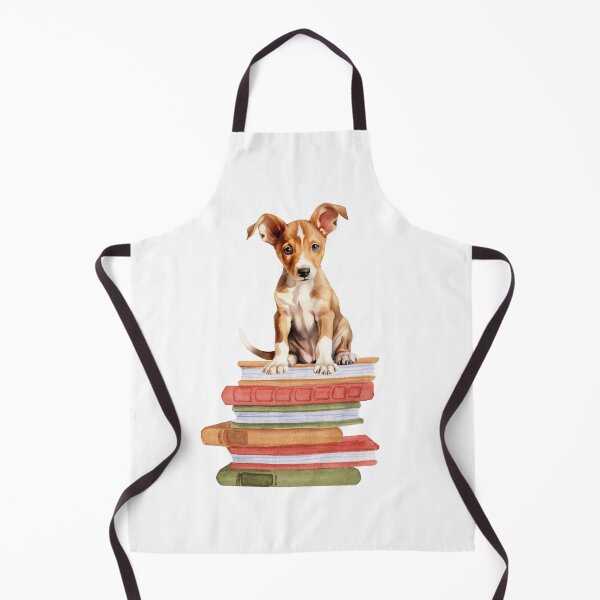 Item preview, Ibizan Hound Puppy And Books designed and sold by TheAnimalZ00.