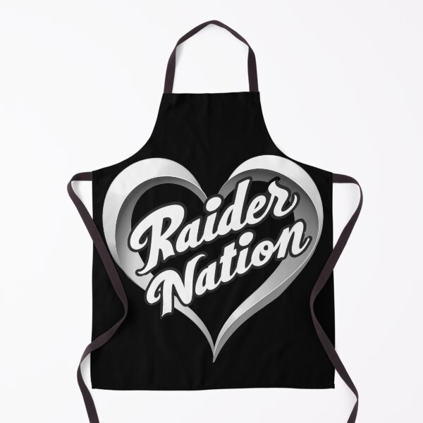 Item preview, Raider Nation in a heart designed and sold by My Team Designs.