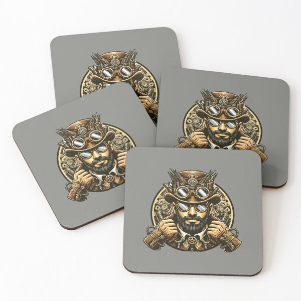 Item preview, Steampunk Man Vintage Retro Style   designed and sold by MusesWhispers.