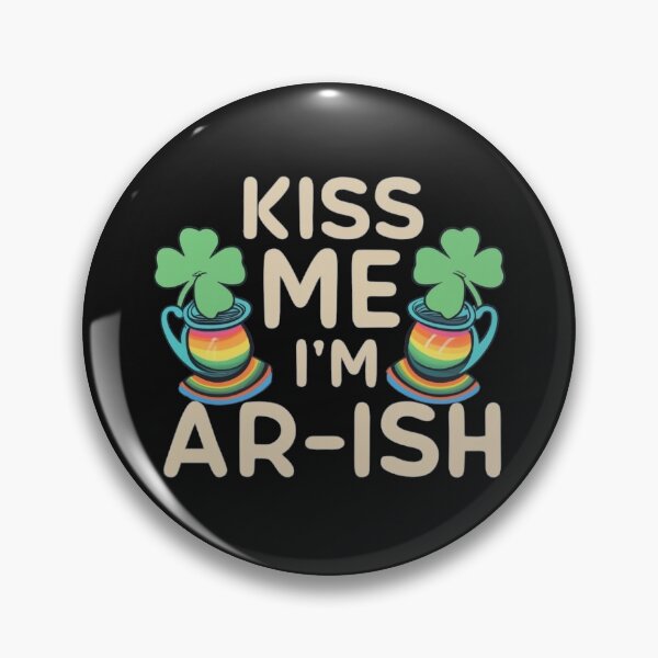 Item preview, Kiss me I'm AR-ish in style pot rainbow designed and sold by Pawel Oska.