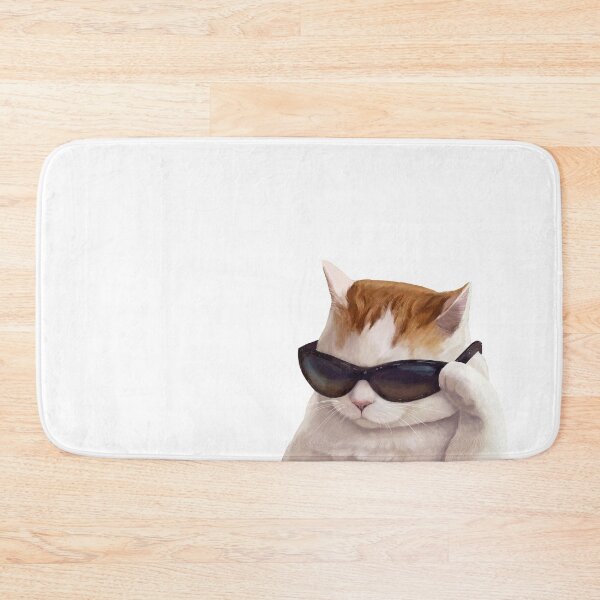 Item preview, Cat With Glasses - Meme designed and sold by Mashz.