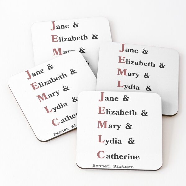 Item preview, Bennet Sisters designed and sold by BohemianLetters.
