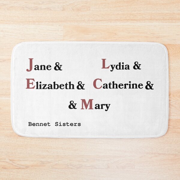 Item preview, Bennet Sisters designed and sold by BohemianLetters.
