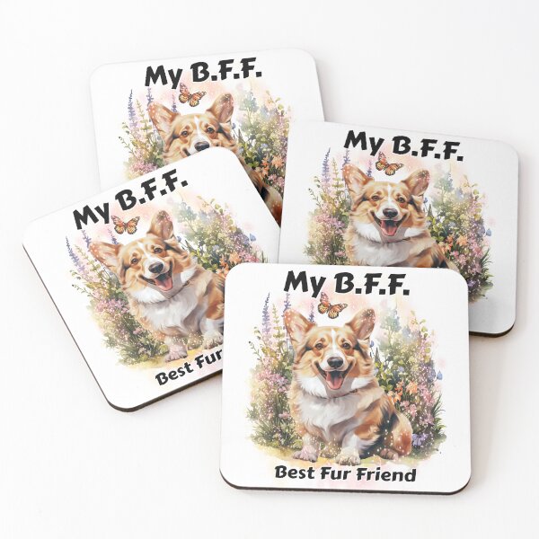Item preview, Dog - B.F.F. Corgi designed and sold by Karen Wood.