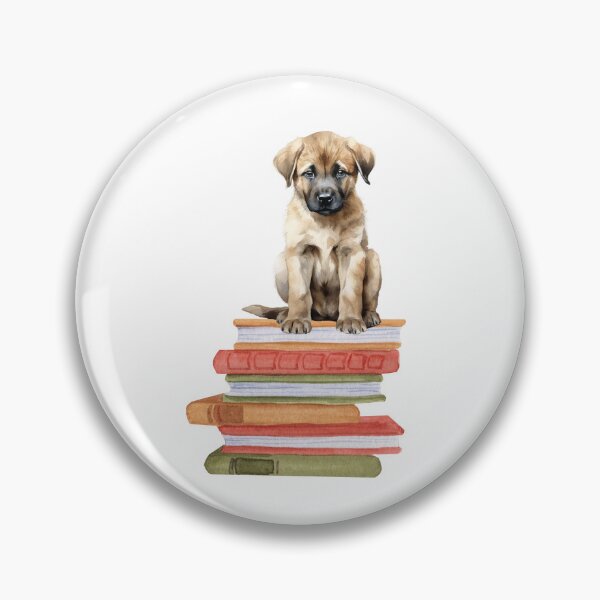 Item preview, Kangal Shepherd Puppy And Books designed and sold by TheAnimalZ00.