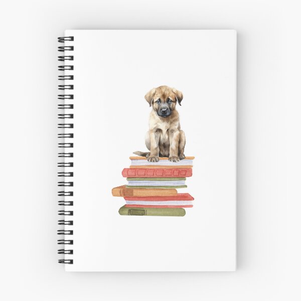 Item preview, Kangal Shepherd Puppy And Books designed and sold by TheAnimalZ00.