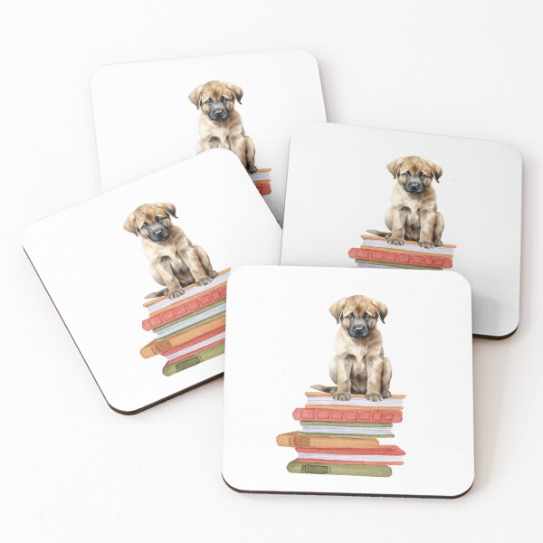 Item preview, Kangal Shepherd Puppy And Books designed and sold by TheAnimalZ00.
