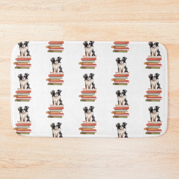 Item preview, Japanese Chin Puppy And Books designed and sold by TheAnimalZ00.