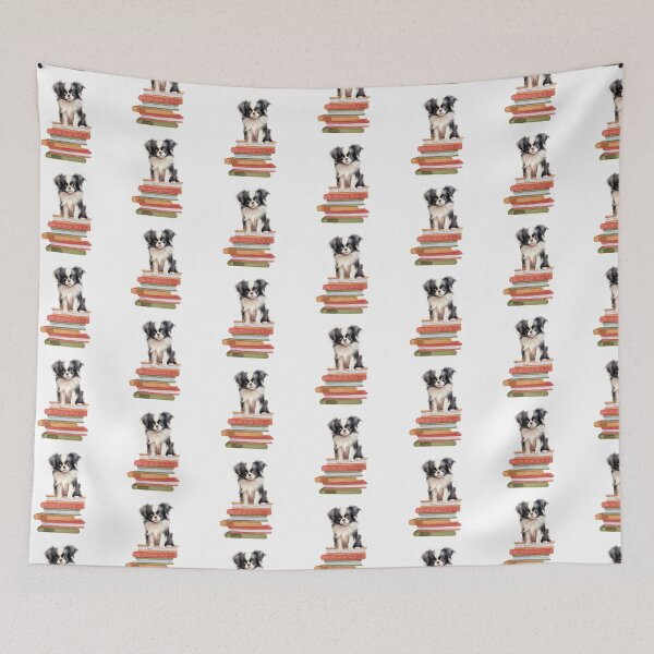 Item preview, Japanese Chin Puppy And Books designed and sold by TheAnimalZ00.