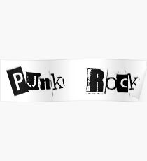 Punk Rock Magazine Style Poster