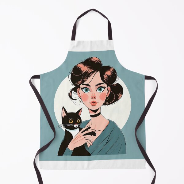 Item preview, a woman holding cat designed and sold by Hirazubair.