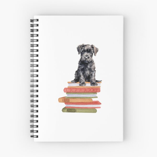 Item preview, Kerry Blue Terrier Puppy And Books designed and sold by TheAnimalZ00.
