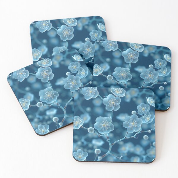 Item preview, Blue Flower Power designed and sold by CanvasCult.