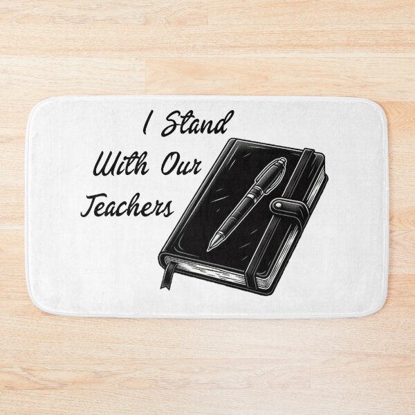 Item preview, I Stand With Our Teachers & Stand Against Book Banning designed and sold by Echonn.