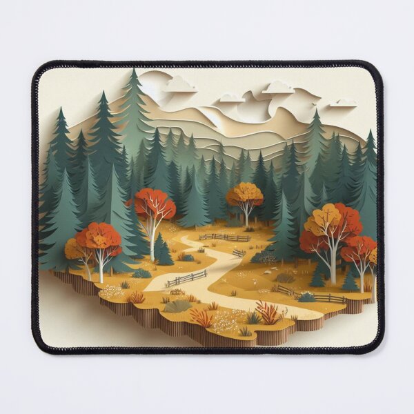 Item preview, Orange and green forest designed and sold by Thes22.
