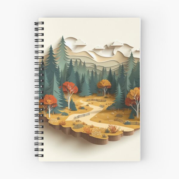Item preview, Orange and green forest designed and sold by Thes22.
