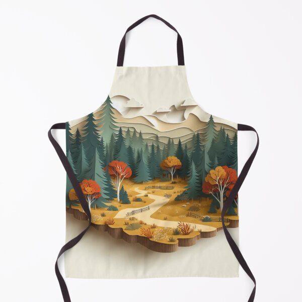 Item preview, Orange and green forest designed and sold by Thes22.